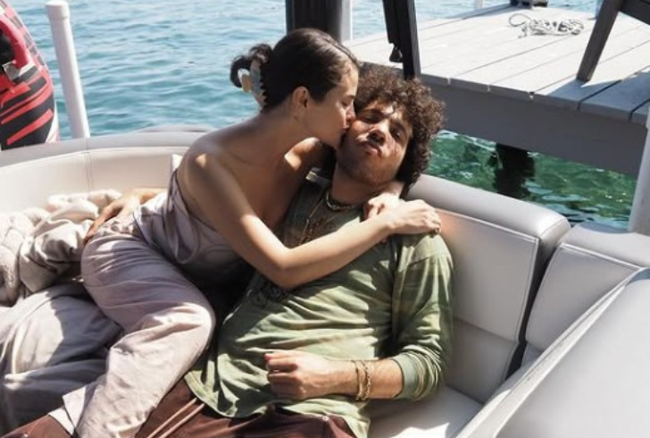 Selena Gomez with Benny Blanco