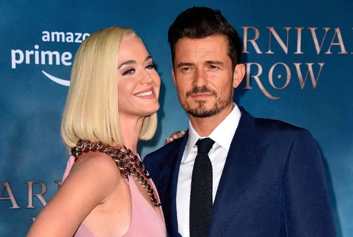 Katy Perry and Orlando Bloom